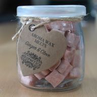 Ароматни восъчни топчета за разтапяне - джинджър и карамфил
