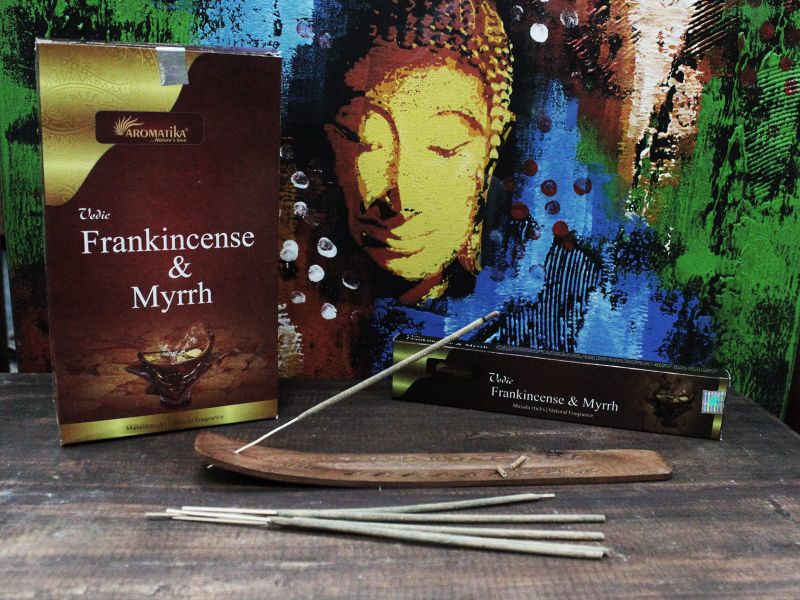 Ведически Ароматни Пръчици - Frank & Myrrh