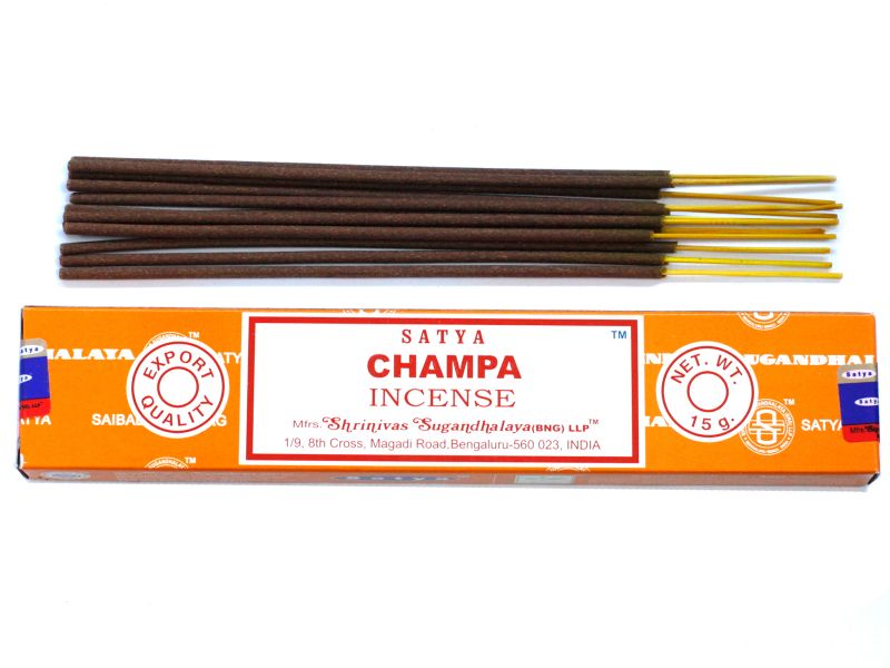 Ароматни Тамянови Пръчици "Satya" - 15гр - Champa