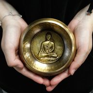 Комплект Пееща Купа Медицински Буда 10 см