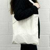 Голяма натурална памучна чанта 6oz 38x42 см
