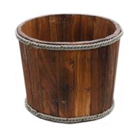 Малка Дървена Морска Вана Кафява - 21x29 см