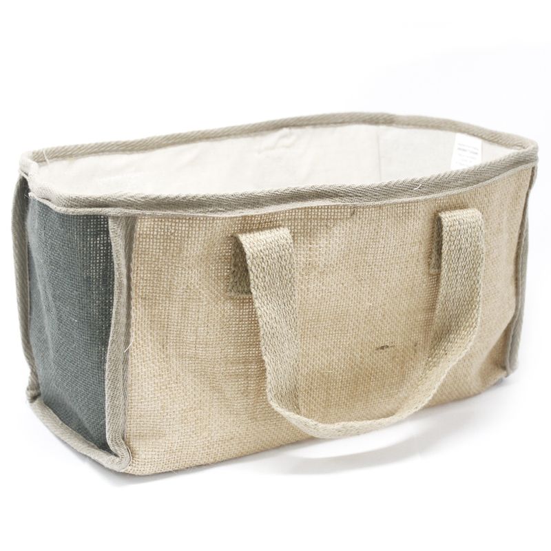 Голям пазарски кош - 33x18x20 см - Черен