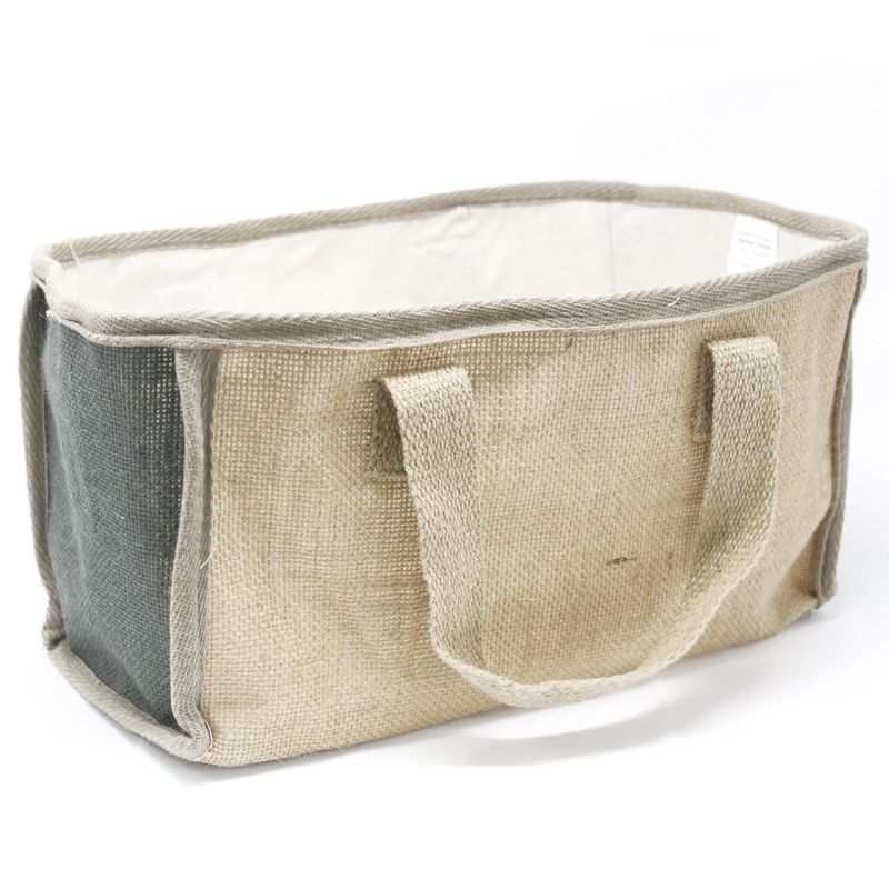 Голям пазарски кош - 33x18x20 см - Черен