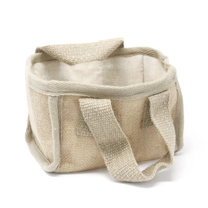 Мини кошница за пазар - 16x10x12см - Nat