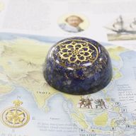 Настолен Енергиен Оргонит - Купол от Лапис