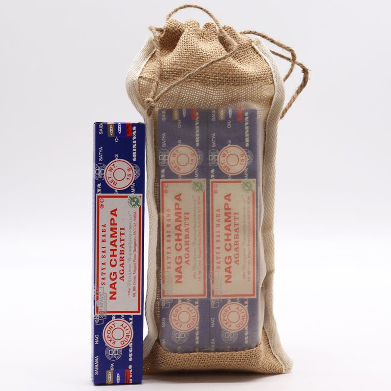 Дълга изпрана юта торба - 35x15 см