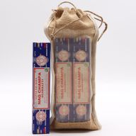 Дълга изпрана юта торба - 35x15 см