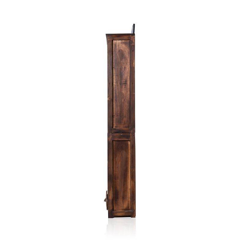 Стелаж За Трапезни Свещи Кафяв - 158x60 см
