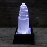 Натурална Селенитова Кула - 10 см