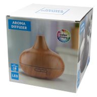 USB Арома Дифузер Санторини - Черупка - 7 LED - Таймер