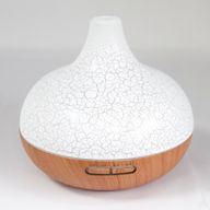 USB Арома Дифузер Санторини - Черупка - 7 LED - Таймер