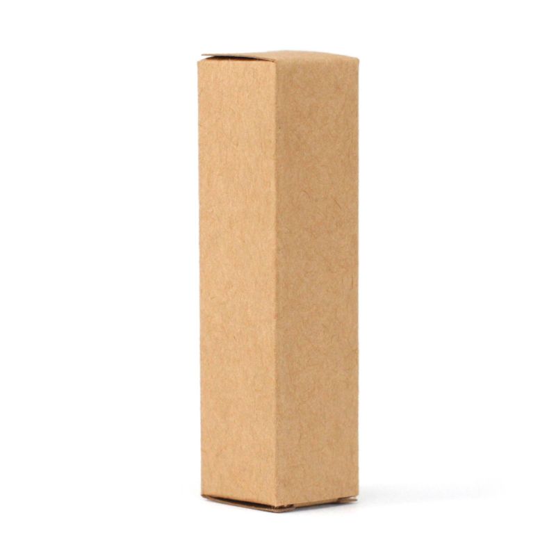 Кутия за 10мл Рол-он Шишенце - Кафява