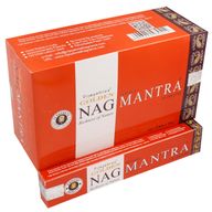 15гр - Храмови Ароматизиращи Пръчици "Golden Nag" - Тамян "Мантра"