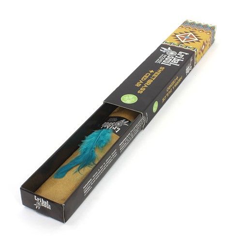 12 Бр. Пръчици Племенни Души Sweetgrass И Кедър