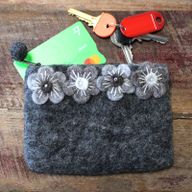 Естествена Филцова Чантичка - Четири Цветя