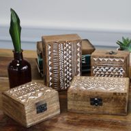 Избелена Кутия За Хапчета 3x1.5 Славянски Дизайн