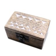 Избелена Кутия За Хапчета 3x1.5 Ацтекски Дизайн