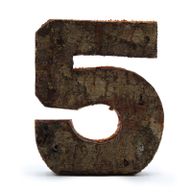 Рустикална кора номер - "5"  -  7см