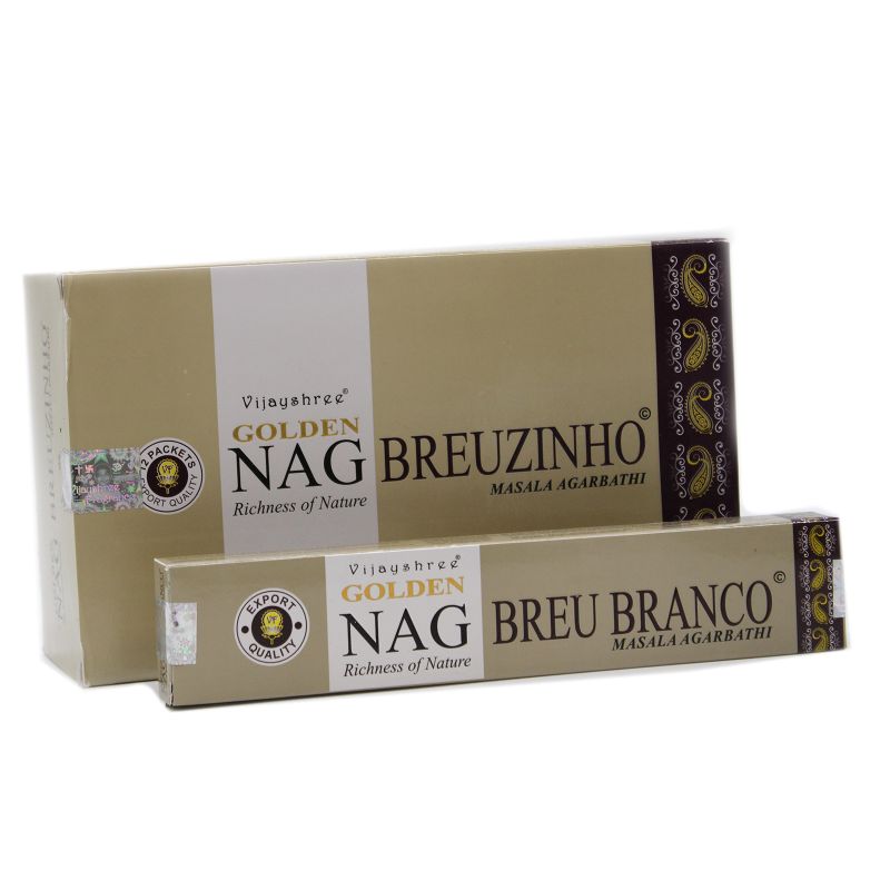 15гр - Храмови Ароматизиращи Пръчици "Golden Nag" - Амазонска Смола (Breuzinho)