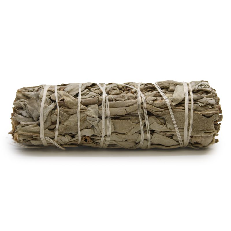 Опушващ Сноп - Бял Градински Чай и Sweetgrass (Hierochloe odorata) - 10см