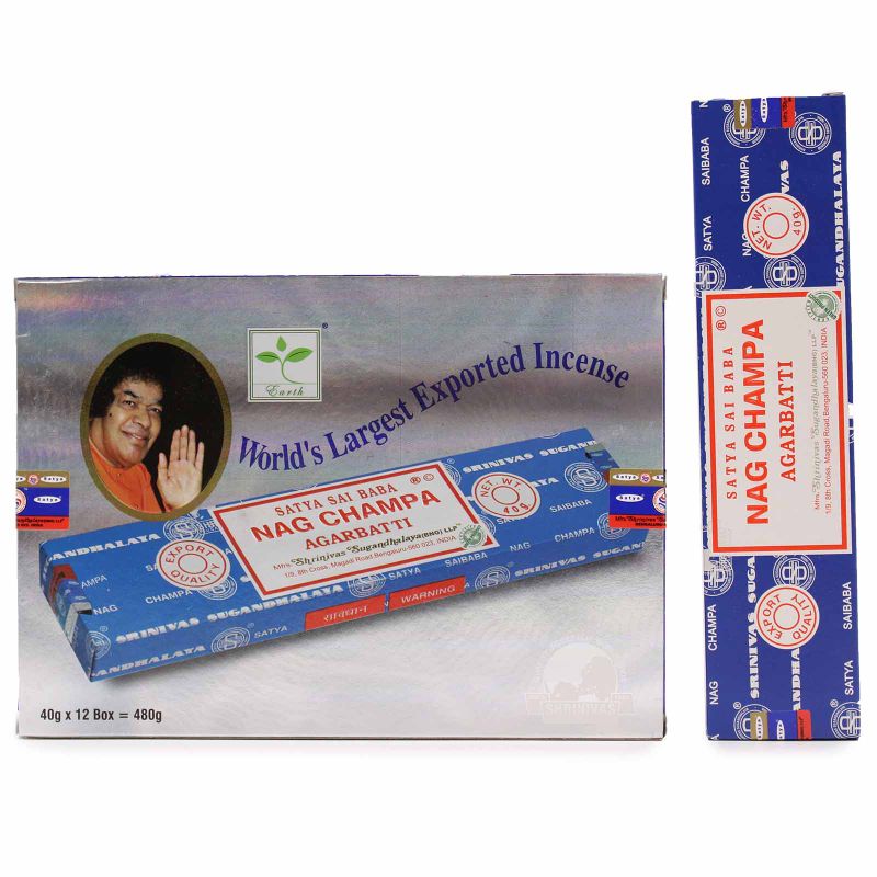 40гр - Ароматни Пръчици "Satya" Nag Champa