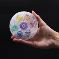 Средна зарядна платка 10 см - Chakra Design - цвят