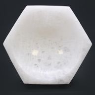 Селенитова шестоъгълна купа - 15 см
