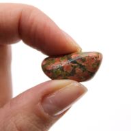 Малки Африкански Полирани Камъни - Unakite