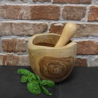 Средно Ергономично Тиково Хаванче С Чукало