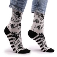 Hop Hare бамбукови чорапи - Йинг-Йанг S/M