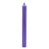 Свещи за вечеря едноцветни на едро - Rustic Lilac