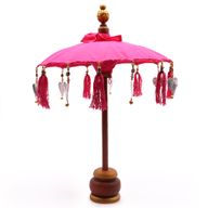 Bali Home Decor чадър - памук - розов - 40 см
