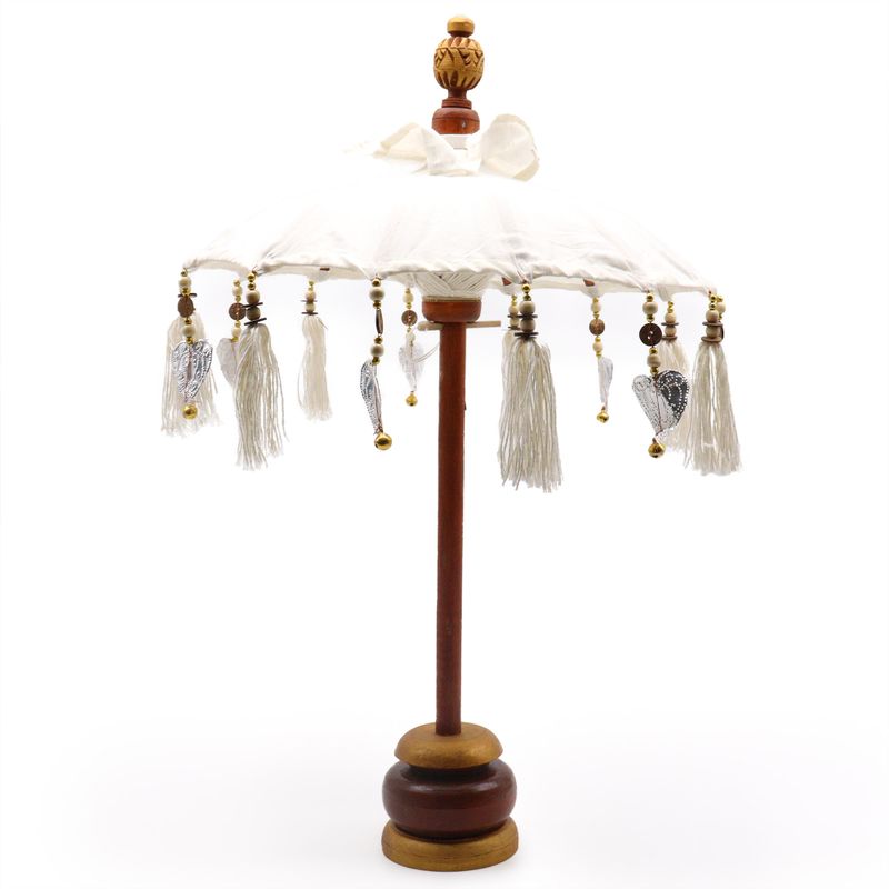 Bali Home Decor Парасол - Канва - Натурал - 40 см