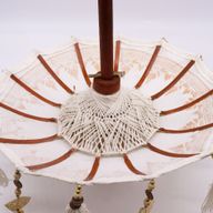 Bali Home Decor Парасол - Канва - Натурал - 40 см