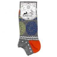 Hop Hare Bamboo Socks Low - Цветя на живота S/M