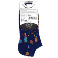 Hop Hare ниски бамбукови чорапи - индийски пера S/M
