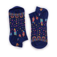 Hop Hare ниски бамбукови чорапи - индийски пера S/M