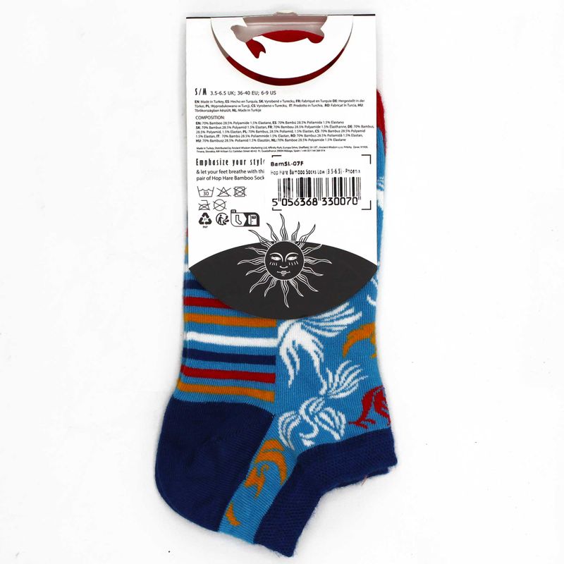 Hop Hare бамбукови чорапи ниски - Phoenix S/M