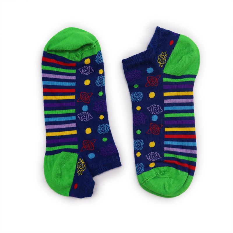 Hop Hare бамбукови чорапи ниски - 7 чакри S/M