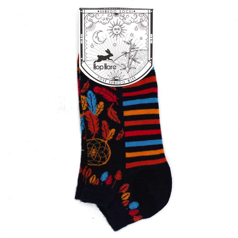 Hop Hare Ниски бамбукови чорапи - Dreamcatcher S/M
