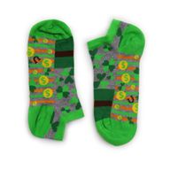 Hop Hare ниски бамбукови чорапи - чорапи за късмет S/M