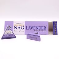42гр Джъмбо "Golden Nag" - Конуси с Ефект на Обратен Поток - Лавандула