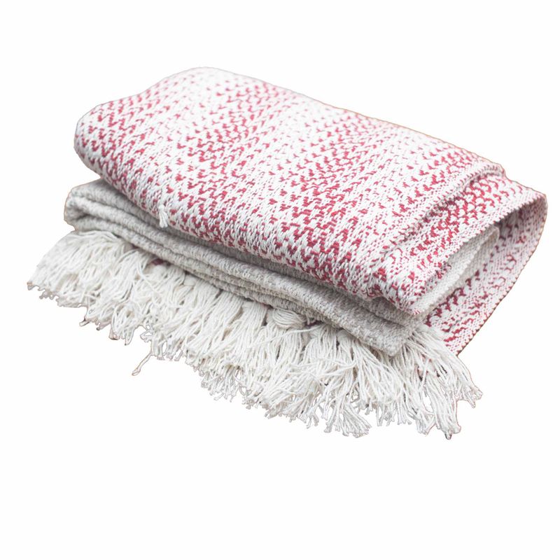 Бохо комфортно одеяло - 125×150 см - Ruby двуцветно