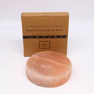 Плоча за готвене от хималайска сол - кръгла - 20x20x5 см