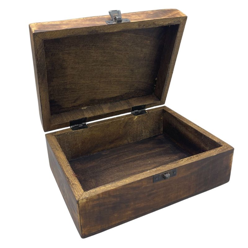 Голяма Керамична Кутия Черна - 20x15x7.5 см