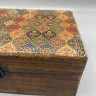 Голяма Керамична Кутия Традиционен Мотив - 20x15x7.5 см