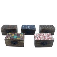 Дървени кутии за хапчета 9x5x4 см - Meena Work - Разнообразни