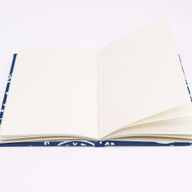 Памучно подвързана тетрадка 20×15 см - 96 страници - Indigo Fish