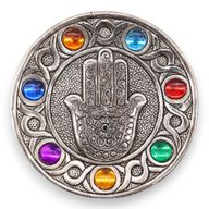 Държач за Тамянни Пръчици "7 Чакри" - Hamsa - 11.5см